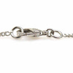 Chanel Crystal Floral Silver Necklace — view 8