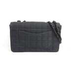 Chanel Vintage New Travel Line All Black Chain Shoulder Bag — view 5