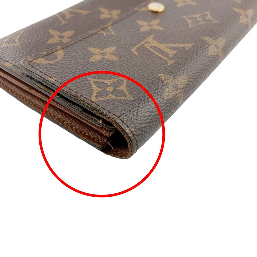 Louis Vuitton Monogram Long Wallet With Zipper Portefeuille-sarah — view 8