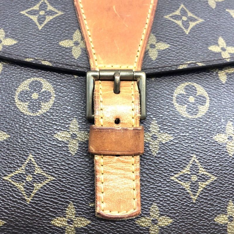 Louis Vuitton Monogram Jeune Fille GM Shoulder Bag — view 9
