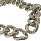 Christian Dior Necklace Chain Choker Accessory Small Metal Silver Black — view 7