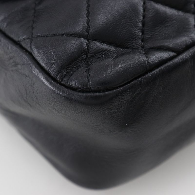 Chanel Westminster Chain Shoulder Quilted Lamb Skin And Faux Pearl — view 4