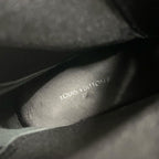 Louis Vuitton Bobur Line Boots Short Shoes Leather Fabric White Black — view 7