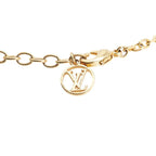 Louis Vuitton Collier Twin Rocks Gold Silver Plated Metal — view 5