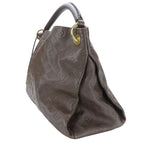 Louis Vuitton Shoulder Bag Artsy MM Monogram Empreinte Dark Brown — view 2