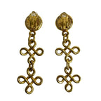 Chanel GP Vintage 93 Coco Mark Logo Motif Earrings — view 4