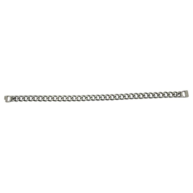 Christian Dior CD Icon Chain Link Necklace Silver — view 7