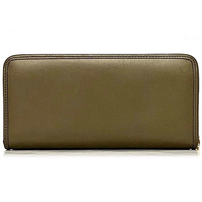 Loewe Round Zipper Long Wallet Brown — view 2