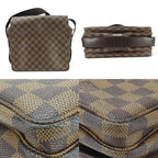 Louis Vuitton Naviglio Shoulder Bag Damier Canvas Brown Diagonal Men — view 3