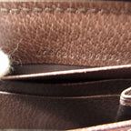 Gucci Diana Bamboo GG Supreme Leather Beige Brown Round Zipper Long — view 5