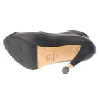 Chanel Leather Boots Black 37 — view 4