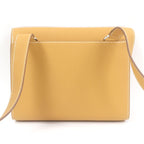 Hermes Sac A Depeches 21 Togo Leather Shoulder Bag Natural Sable — view 4