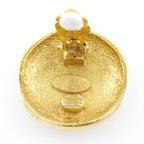 Chanel Coco Mark Gold Plated 30.0 g Earrings — view 7