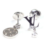 Louis Vuitton Earrings Monogram Ideal Blossom White Gold Diamond — view 3