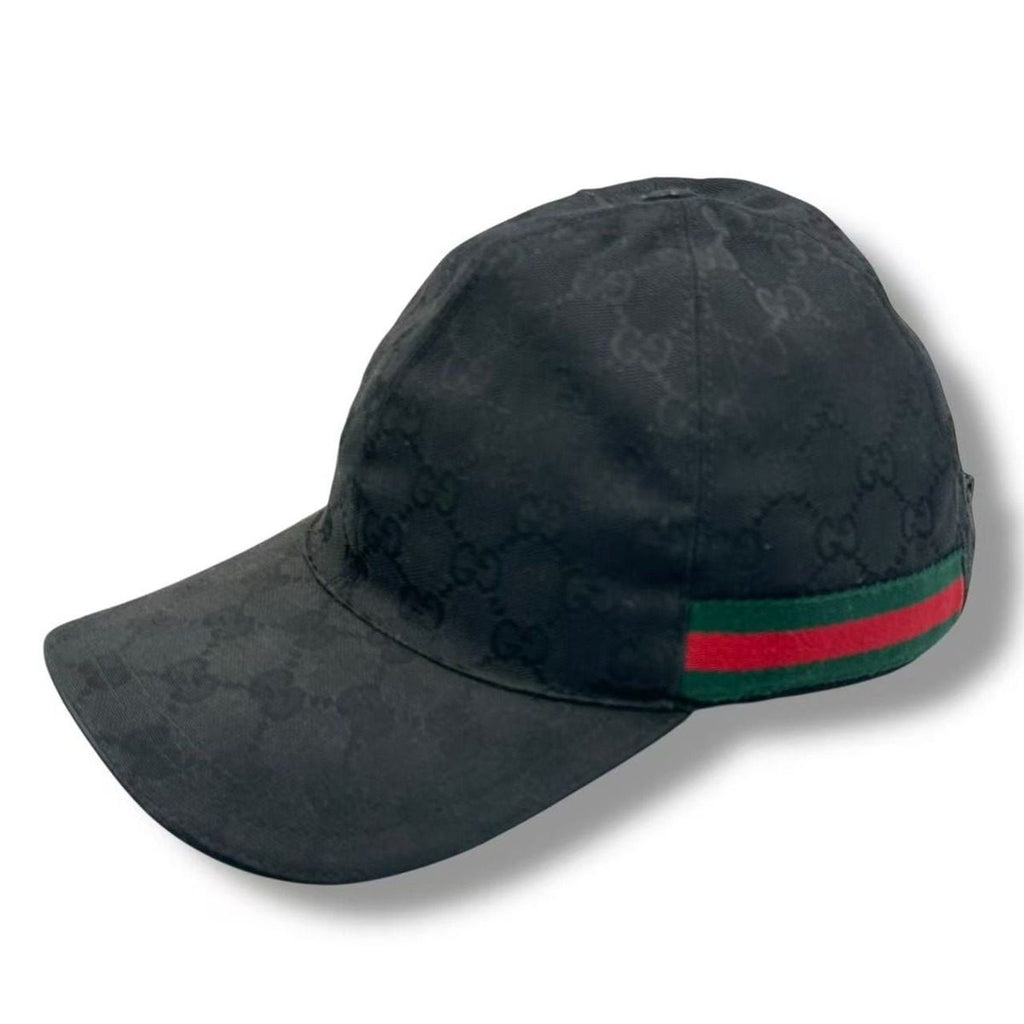 Gucci Baseball Cap GG Canvas Black Handbag — view 3