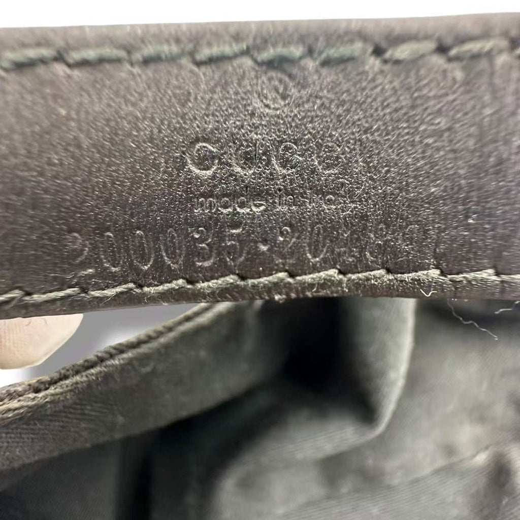 Gucci Baseball Cap GG Canvas Black Handbag — view 7