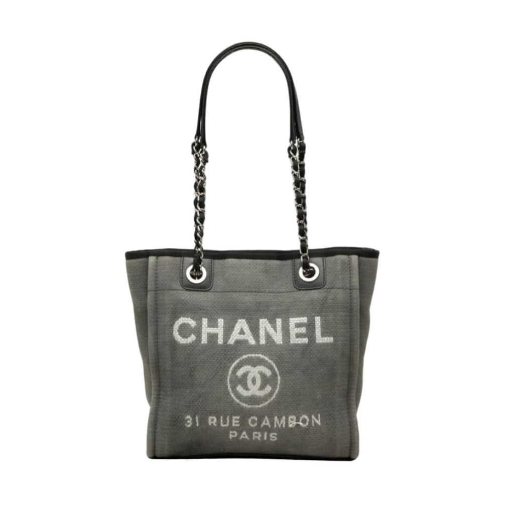 Chanel Deauville PM Chain Tote Shoulder