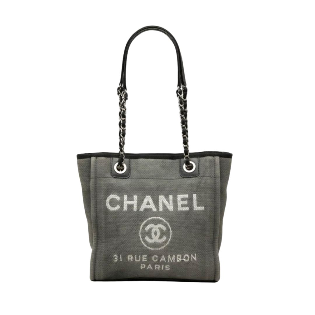 Chanel Deauville PM Chain Tote Shoulder