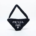 Prada Shoulder Bag Terry Cloth Triangle Pile
