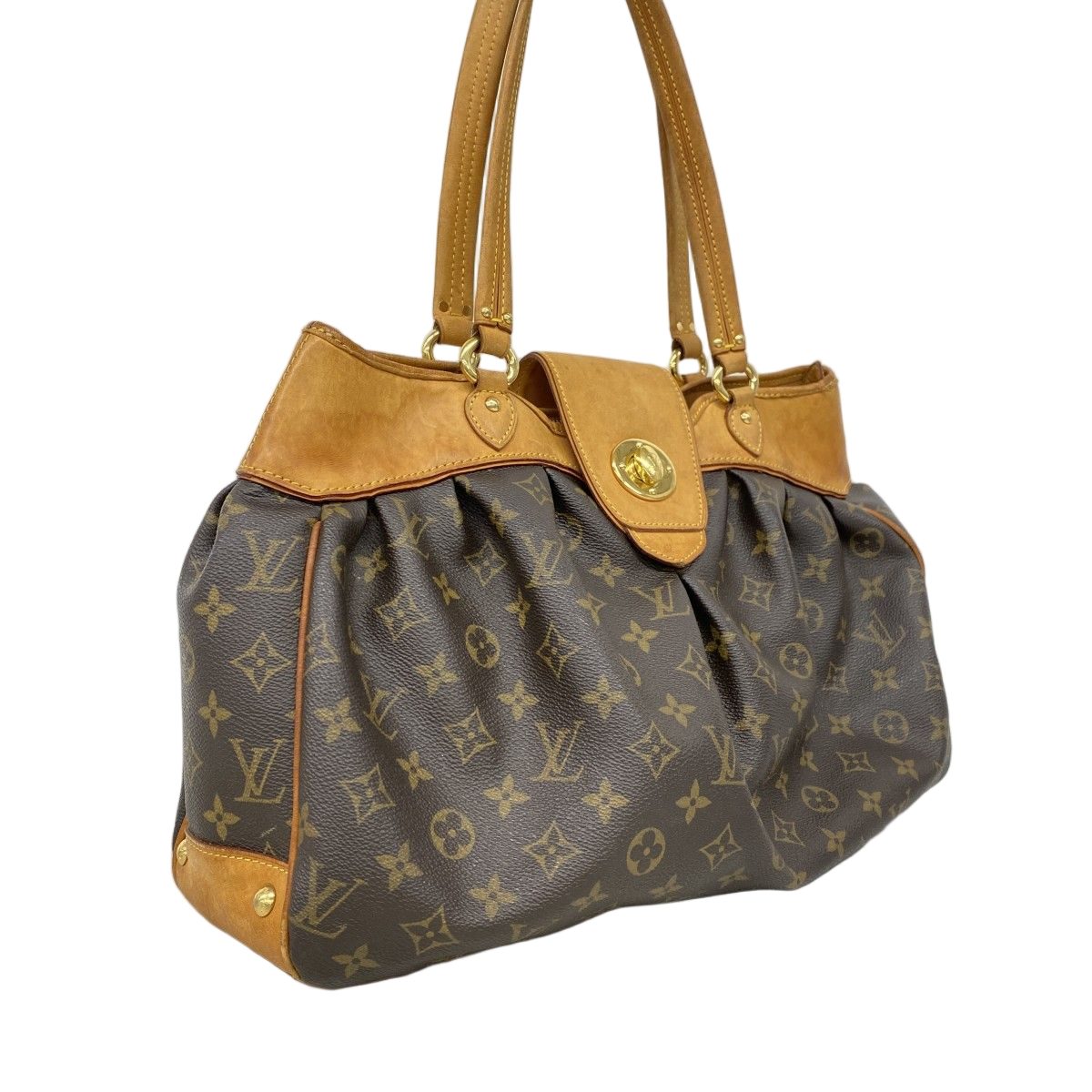 Louis Vuitton Handbag Monogram Boetie MM Brown — view 2