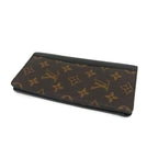 Louis Vuitton Long Wallet Monogram Macassar Portefeuille Tanon Brown — view 3