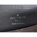 Louis Vuitton Long Wallet Monogram Macassar Portefeuille Tanon Brown — view 7