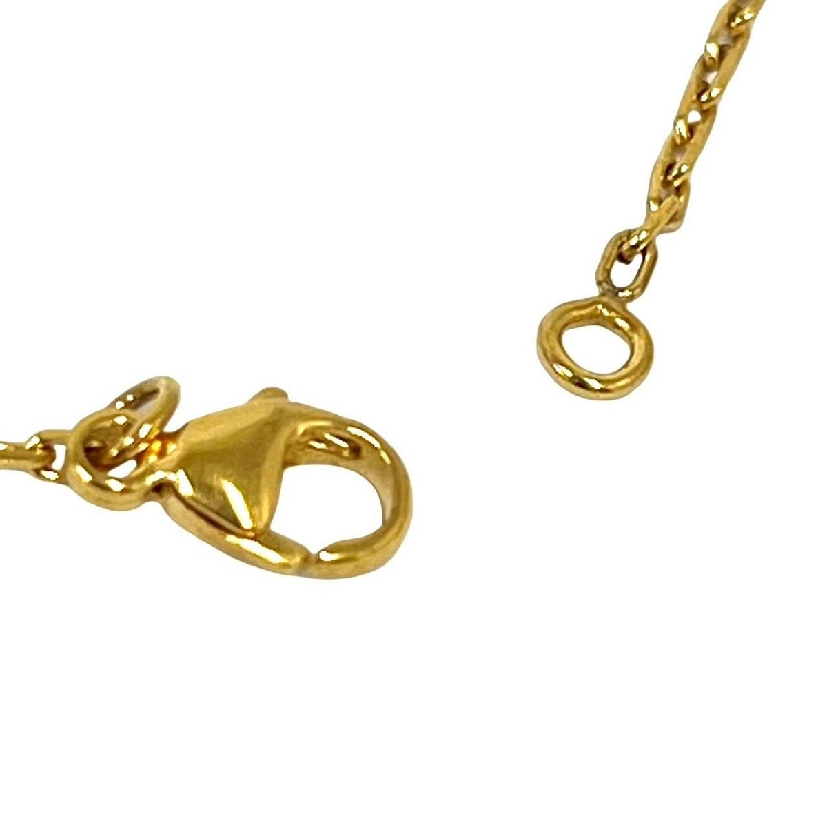 Hermes Box Mini Pop Necklace Pendant Choker Gold Blue Jean — view 4