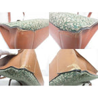 Loewe Buckle Horizontal Tote Anagram Jacquard Leather Green — view 9