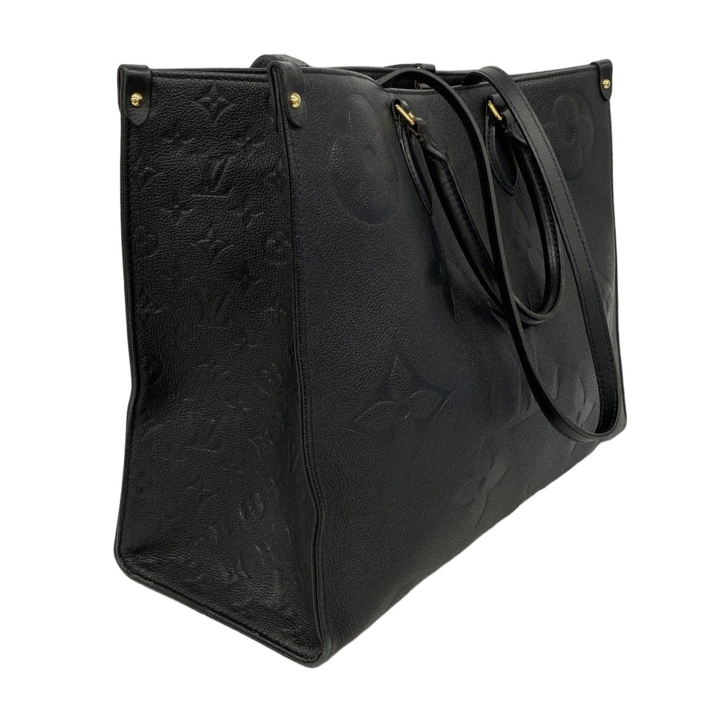 Louis Vuitton Tote Monogram Empreinte On The Go GM Noir 2-Way — view 2