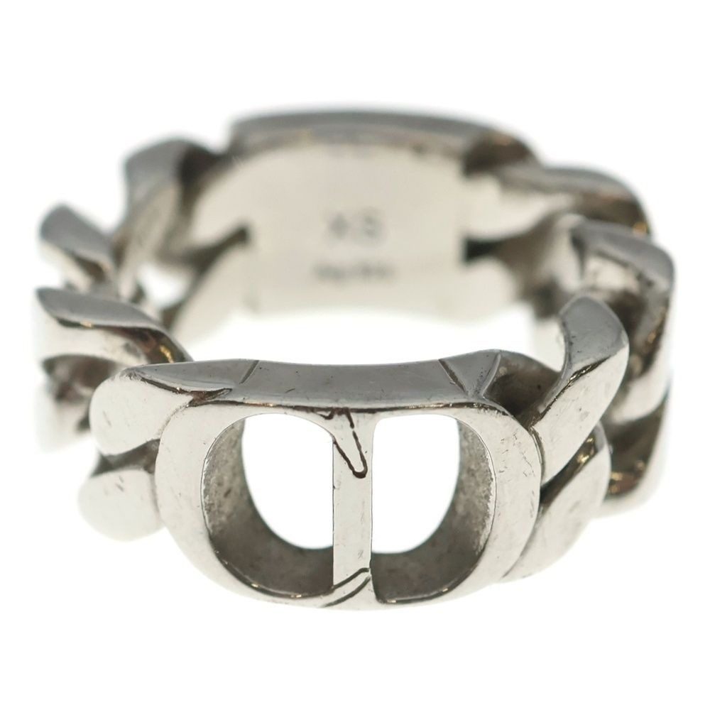 Dior Icon Chain Link Ring Silver