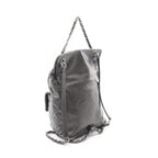 Chanel Backpack Quilted Bronze Calf Chain — view 2