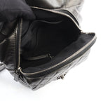 Chanel Backpack Quilted Bronze Calf Chain — view 3