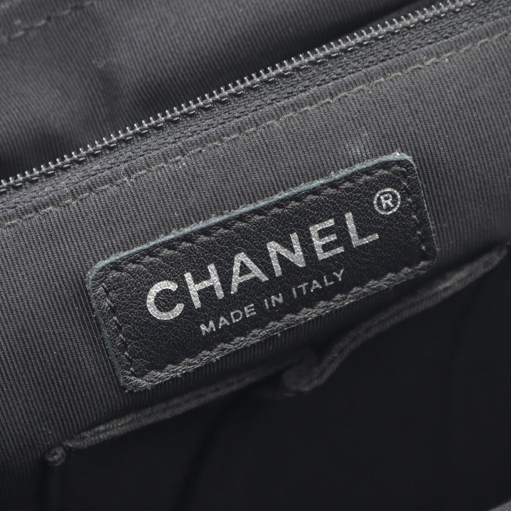 Chanel Backpack Quilted Bronze Calf Chain — view 5
