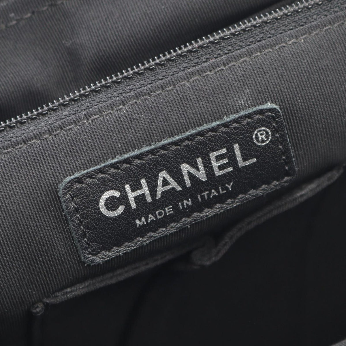 Chanel Backpack Quilted Bronze Calf Chain — view 5