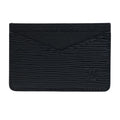 Louis Vuitton Neo Card Holder Case Compact Epi Leather Black Sophistication