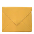 Hermes Courchevel Yellow Clutch