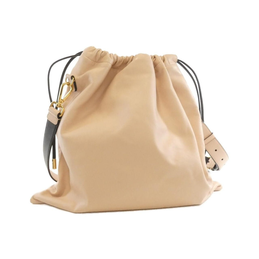 Fendi Shoulder Bag Leather Pink — view 2