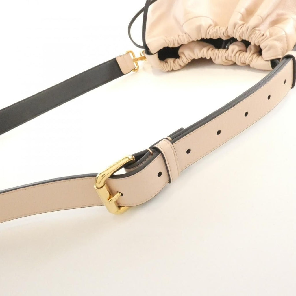 Fendi Shoulder Bag Leather Pink — view 4
