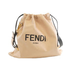 Fendi Shoulder Bag Leather Pink