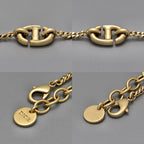 Dior CD Navy Bracelet Resin Pearl Gold — view 5