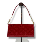 Louis Vuitton Sunset Boulevard Pouch Mini Shoulder Bag Chain Wallet Red Pomme D'amour — view 3