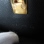 Hermes Medle Card Case Vo Madame Gold Black — view 9