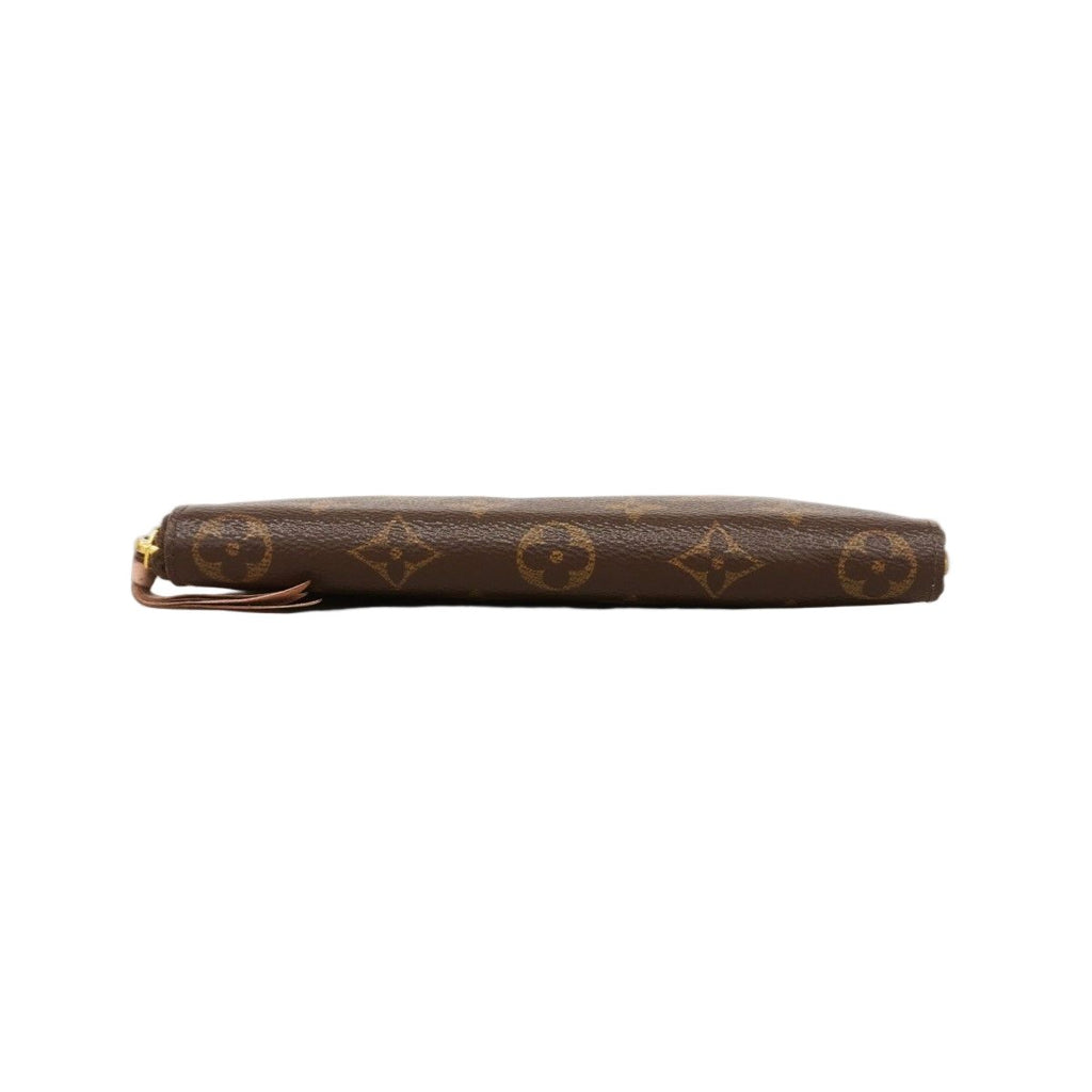 Louis Vuitton Wallet Monogram Portefeuille Clemence Brown Rose Velours — view 2