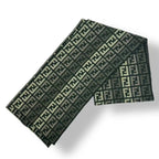 Fendi Scarf Wool Fflogo Green — view 3