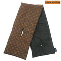 Louis Vuitton Echarpe Pillow Monogram Muffler 2021 Reversible Nylon Silk Scarf