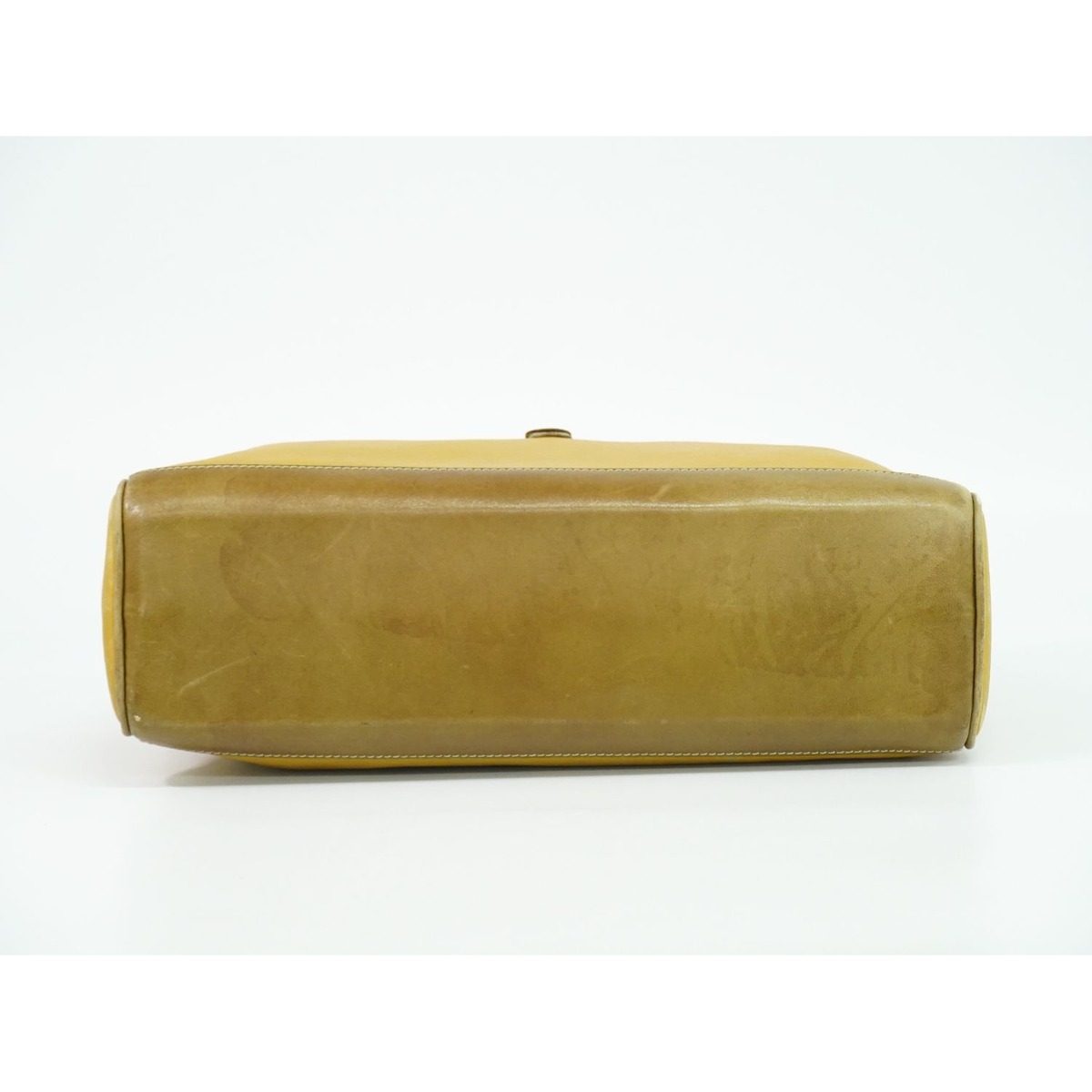 Loewe Anagram Handbag Leather Light Brown Bag — view 3