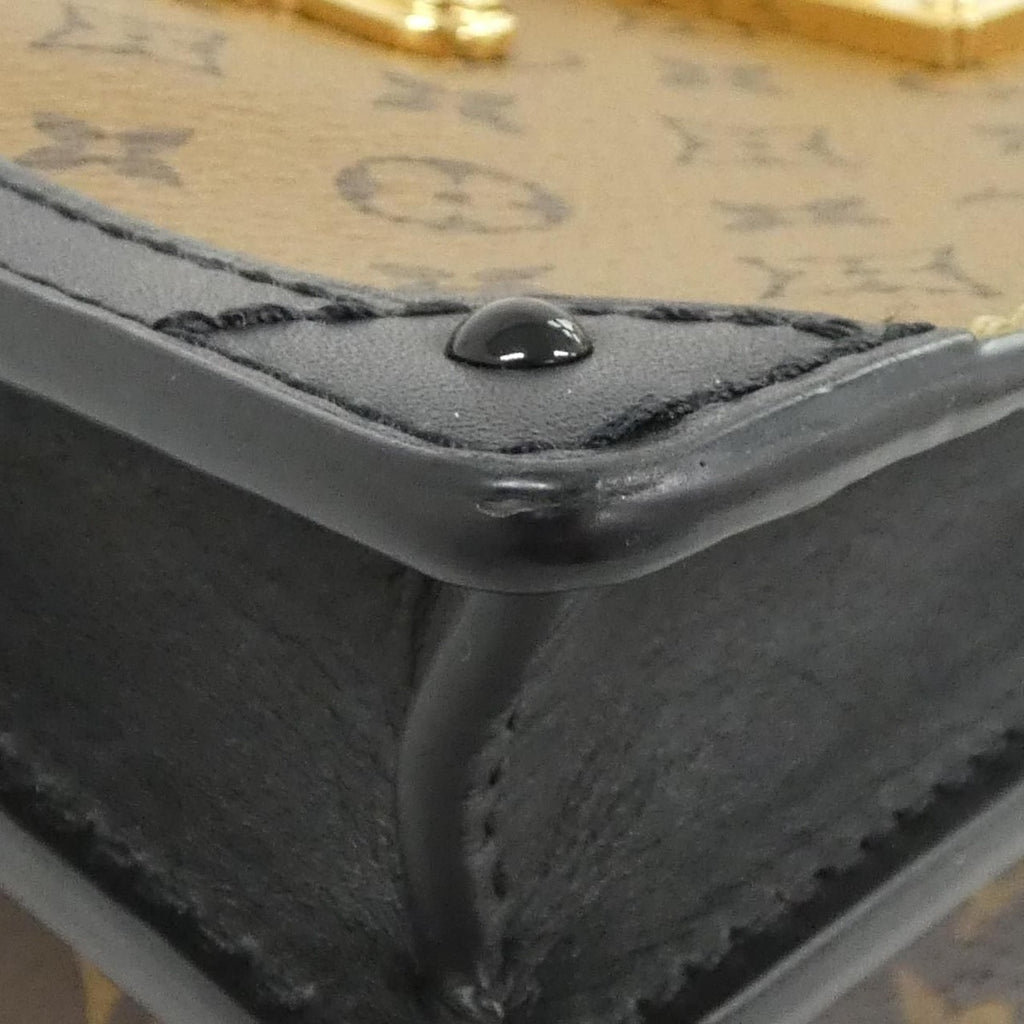 Louis Vuitton Monogram Reverse Trunk Clutch Shoulder Bag — view 3