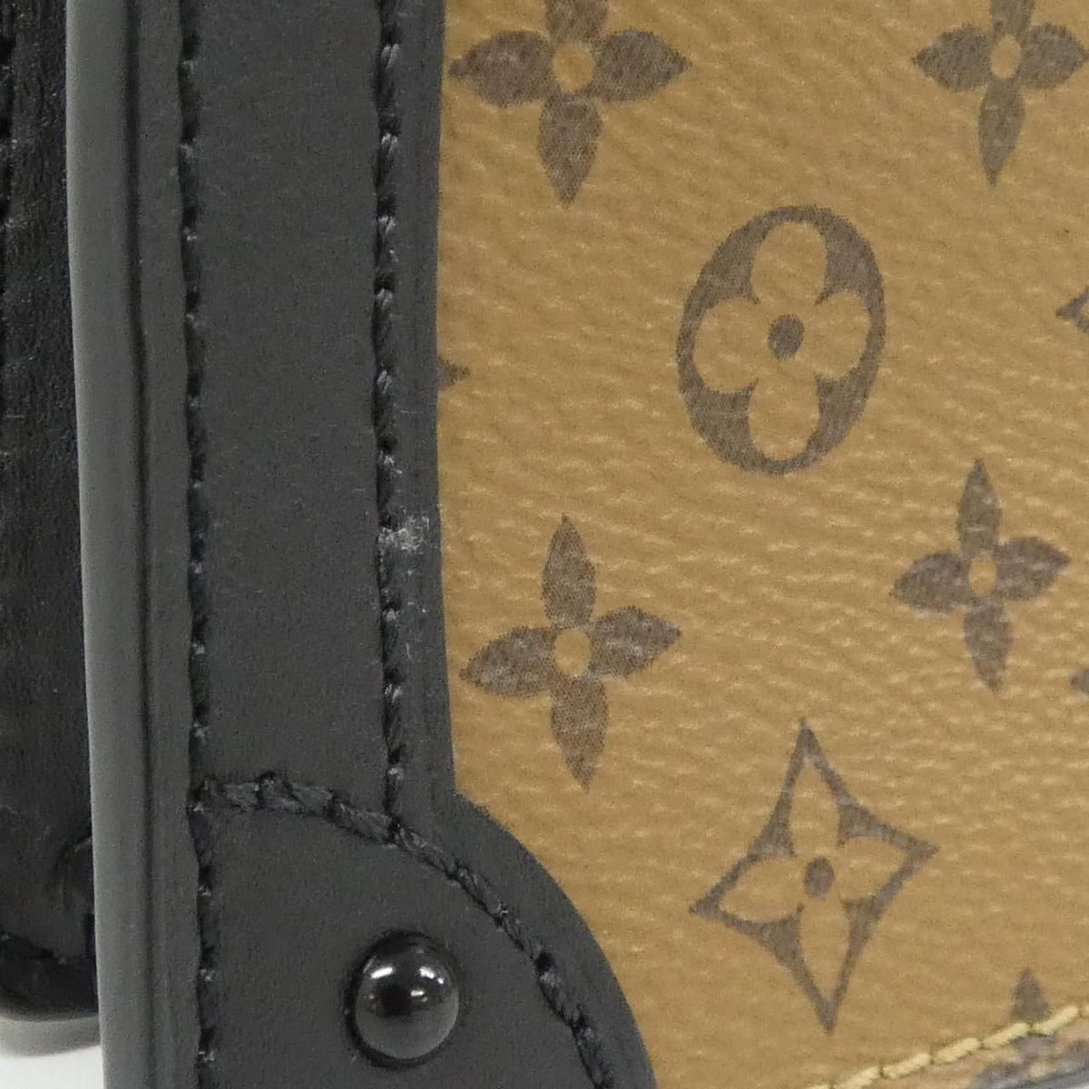 Louis Vuitton Monogram Reverse Trunk Clutch Shoulder Bag — view 6