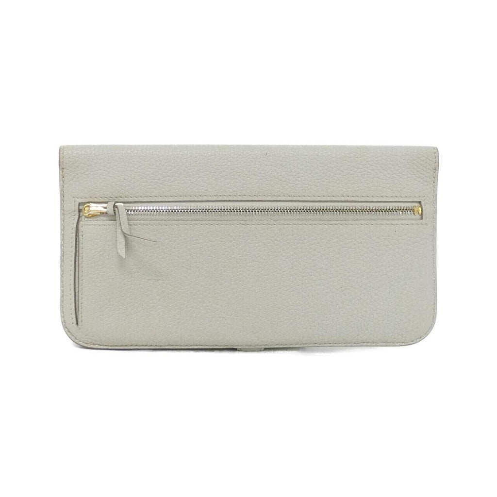 Hermes Dogon Wallet Gold Gris Perlee — view 2