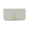Hermes Dogon Wallet Gold Gris Perlee